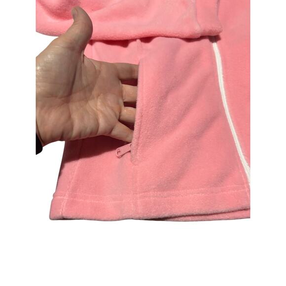 Columbia M soft pink fleece zip up pockets nwot - Picture 2 of 7